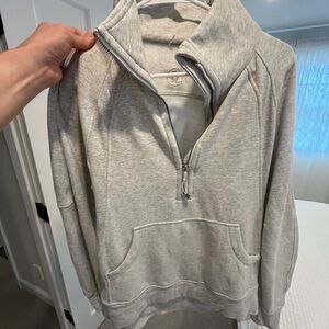 Lululemon scuba 1/4 zip sweatshirt